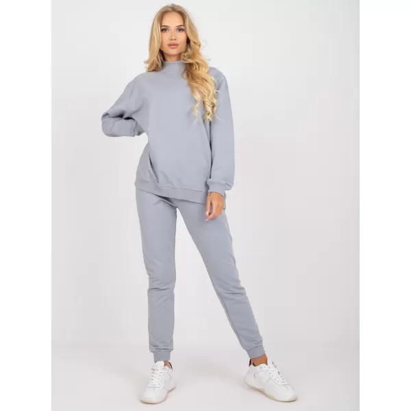  Női pulóver BASIC FEEL GOOD AP-BL-A-R001 SZÜRKE 