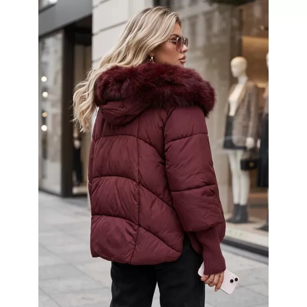  Női kabát DSTREET TY5992 BURGUNDIA 