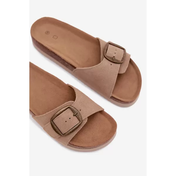  Női papucs BOTO 2833 KHAKI 