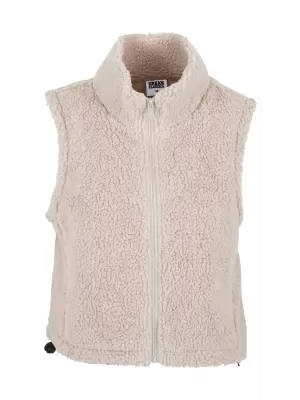 Női mellény URBAN CLASSICS TB7087-02903 FEHÉR HOMOK