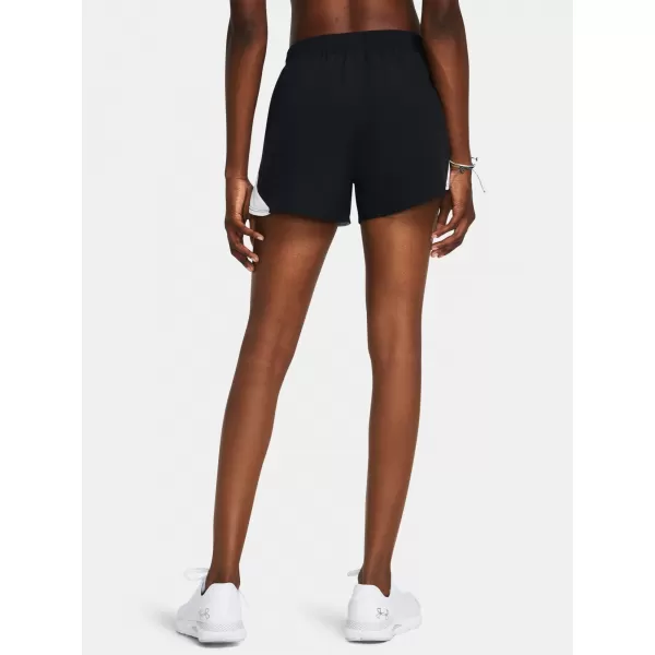  Női rövidnadrág UNDER ARMOUR UA FLY BY 3'' SHORTS 1382438-002 FEKETE 