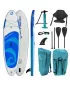 Eveződeszka SPINERA CLASSIC 10'8'' PACK 3 SÖTÉTKÉK/FEHÉR