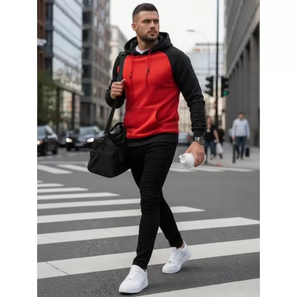  Férfi pulóver DSTREET BX5491 PIROS 