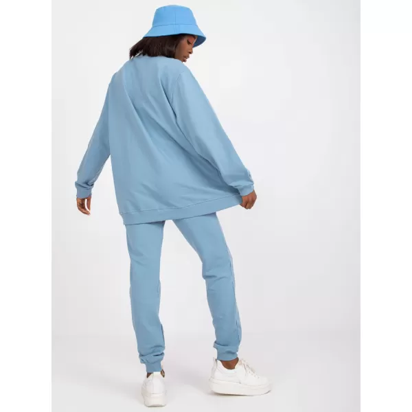  Női pulóver BASIC FEEL GOOD AP-BL-A-R001 VILÁGOSKÉK 