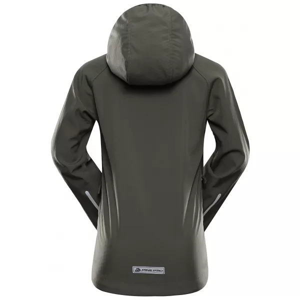  Gyermek softshell kabát ALPINE PRO HOORO 2 FORRALT BAZSALIKOM 