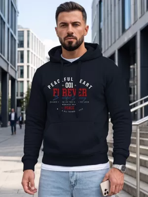 Férfi pulóver DSTREET NX5150BX-25-09 SÖTÉTKÉK