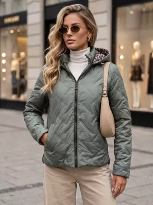 Női kabát DSTREET TY5775 ZÖLD