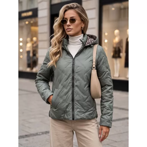  Női kabát DSTREET TY5775 ZÖLD 