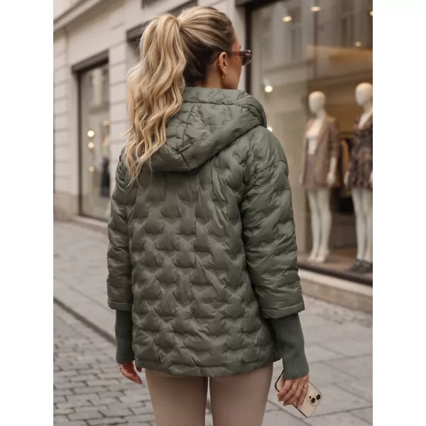  Női kabát DSTREET TY5869 ZÖLD 