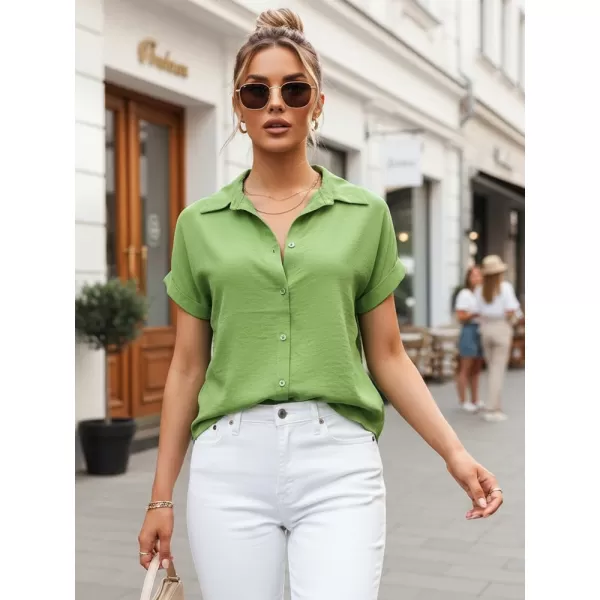  Női ing DSTREET DY0290 ZÖLD 