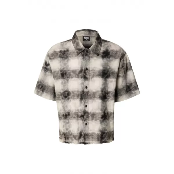  Férfi ing URBAN CLASSICS TB8414-00007 FEKETE 