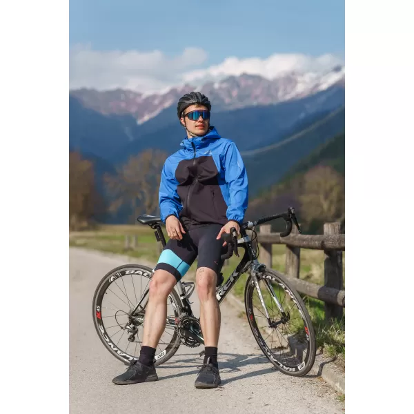  Férfi vízálló softshell kabát NORDBLANC EXPEDITIOUS NBSSM8323 KÉK 