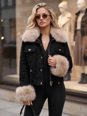 Női kabát DSTREET TY5703 FEKETE