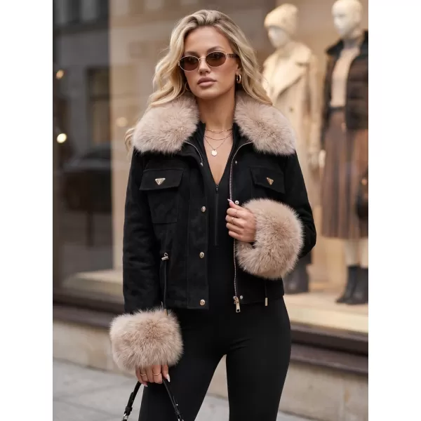  Női kabát DSTREET TY5703 FEKETE 
