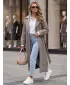 Női kabát DSTREET NY0774 BARNA