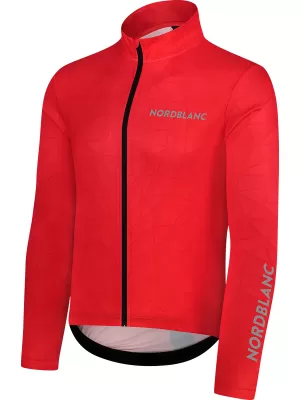 Férfi kerékpáros mez NORDBLANC RIDEPRO NBSMF8102 PIROS