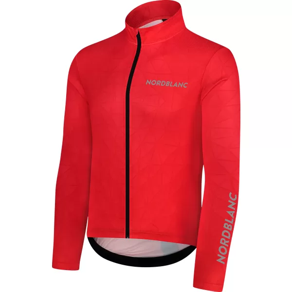  Férfi kerékpáros mez NORDBLANC RIDEPRO NBSMF8102 PIROS 