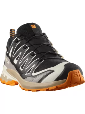 Férfi cipők SALOMON XA PRO 3D V9 GORE-TEX L47881900 FEKETE/VANÍLIA JÉG/KURKUMA