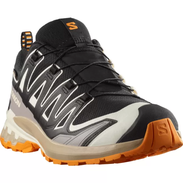  Férfi cipők SALOMON XA PRO 3D V9 GORE-TEX L47881900 FEKETE/VANÍLIA JÉG/KURKUMA 