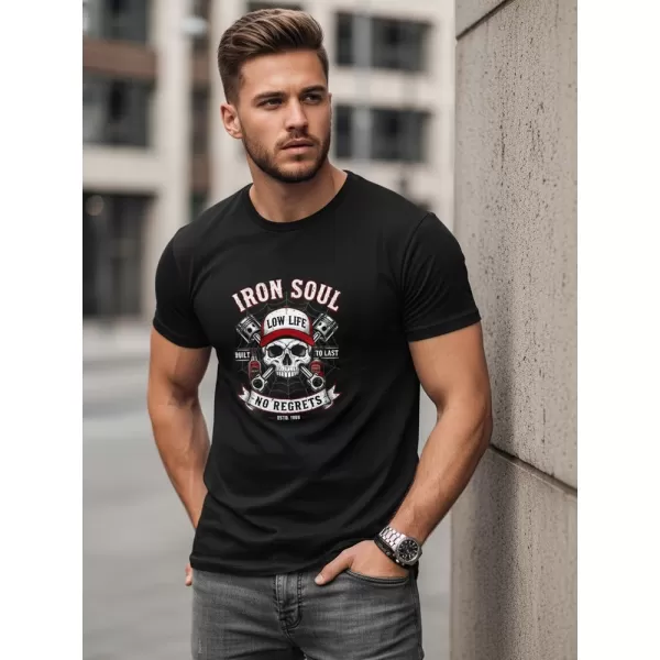  Férfi póló DSTREET NX0142R-BK FEKETE 