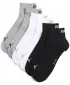 Zokni PUMA UNISEX QUARTER PLAIN 3P 93858917 SZÜRKE/FEHÉR/FEKETE