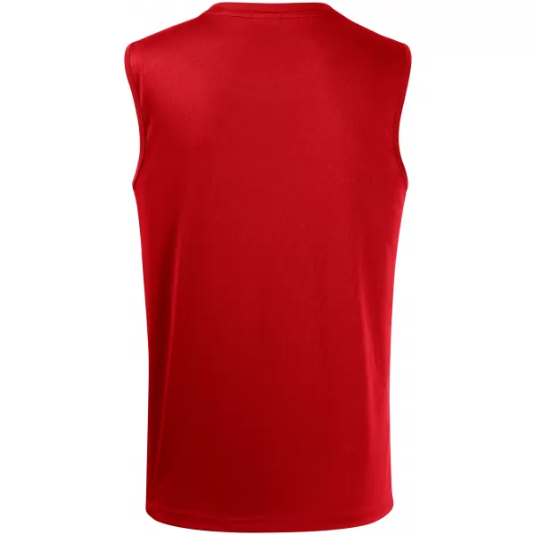  Férfi sport tank felső MALFINI BREEZE 820 PIROS 