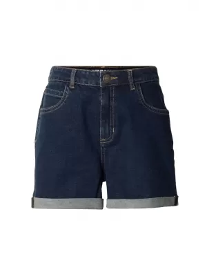 Női rövidnadrág URBAN CLASSICS TB8371 SÖTÉTKÉK MOSOTT