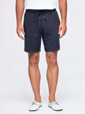 Férfi rövidnadrág OMBRE OM-SRCS-0208 SÖTÉTKÉK
