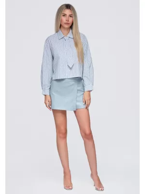 Női ing OMBRE OW-SH-E0069 SZÜRKE