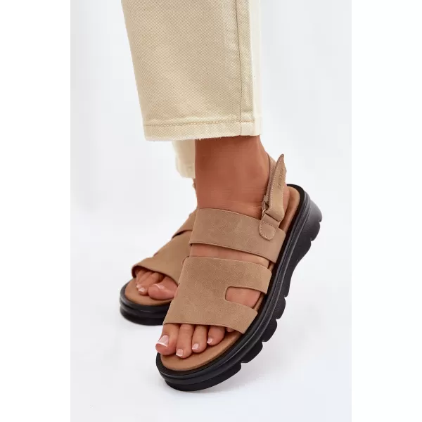  Női szandál BIG STAR SHOES TT274482 BÉZS 