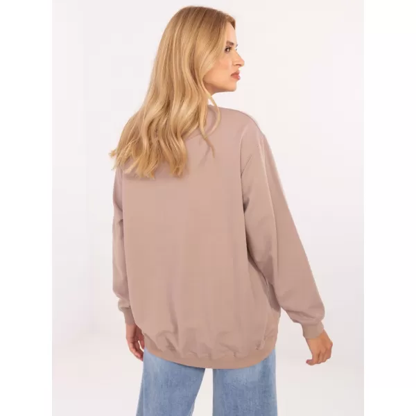 Női pulóver BASIC FEEL GOOD RV-BL-5185.79P SÖTÉT BÉZS 