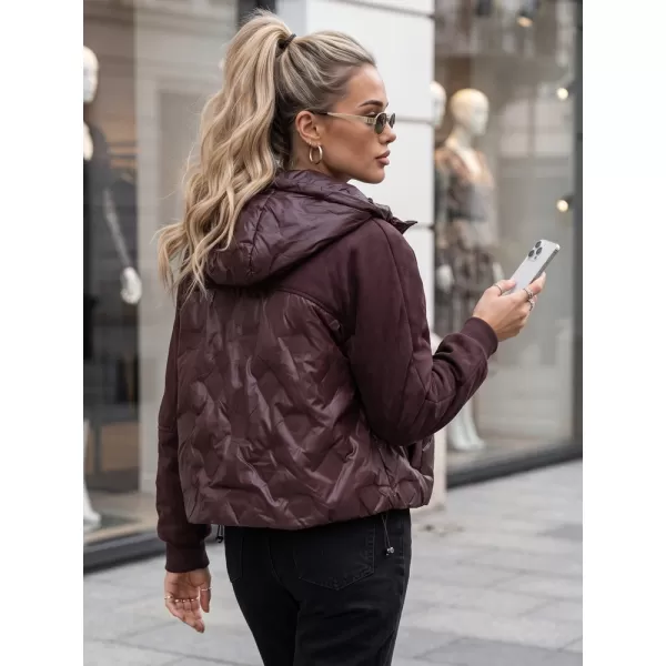  Női kabát DSTREET TY6094 BURGUNDIA 