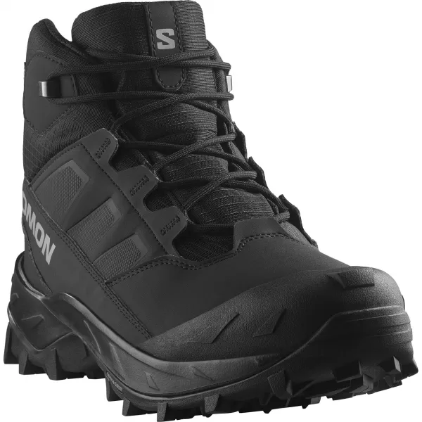  Férfi cipők SALOMON CROSSTRAK WATERPROOF L47570200 FEKETE/FEKETE/ASZFALT 