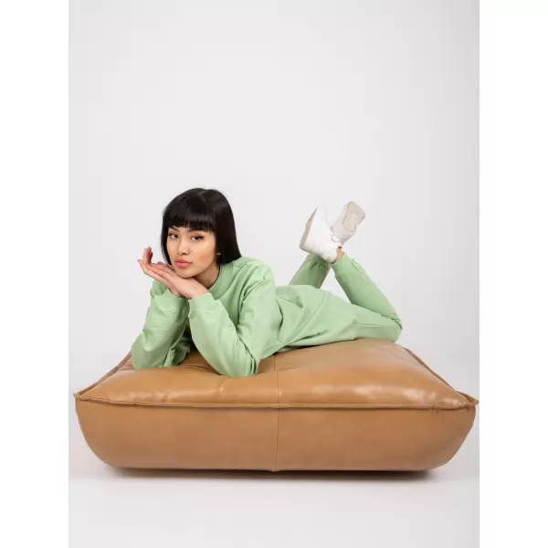  Női pulóver BASIC FEEL GOOD AP-BL-A-R001 PISZTÁCIA 