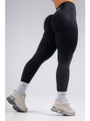 Magas derekú extra push-up leggings NEBBIA PRIMAL 850 FEKETE