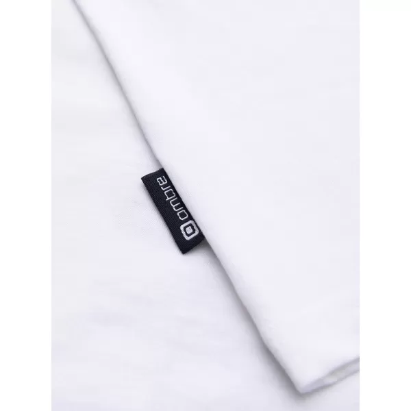  Férfi póló OMBRE OM-TSPT-0299 FEHÉR 