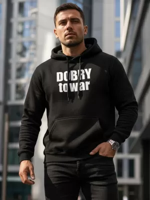 Férfi pulóver DSTREET NX0018B-BK FEKETE
