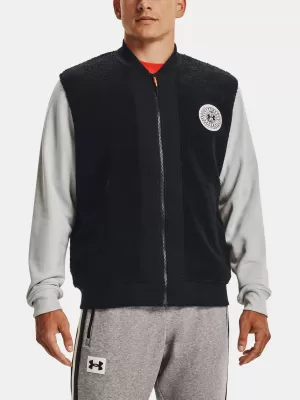 Férfi dzseki UNDER ARMOUR UA RIVAL FLC ALMA MATER BMBR 1366300-001 FEKETE