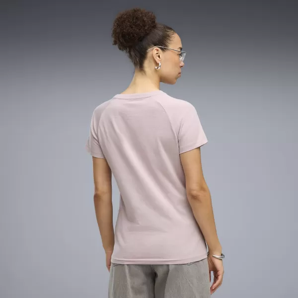  Női póló PUMA ESS SEQUINS TEE 69457649 KÖDÖS RÓZSASZÍN 