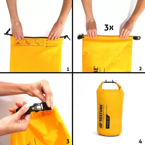  Hajótáska RESTUBE 10lt SÁRGA 