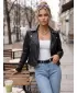 Női kabát DSTREET TY5723 FEKETE