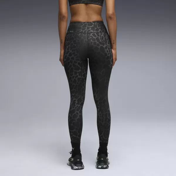  Női leggings PUMA W TAD ESSENTIAL SPOTTED HAZE TIGHT - HW 52851501 PUMA FEKETE 