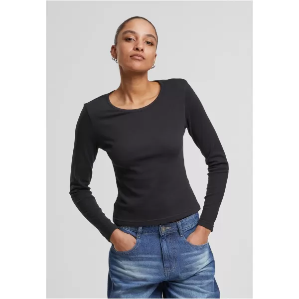  Női póló URBAN CLASSICS TB7786 FEKETE 