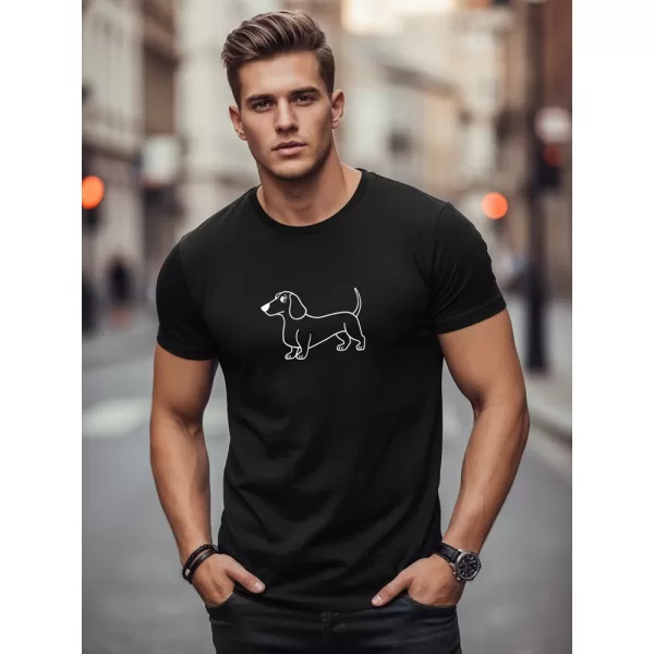  Férfi póló DSTREET NX0221R-BK FEKETE 