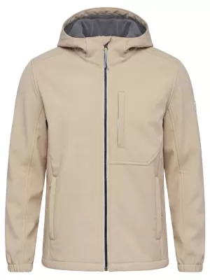 Férfi softshell kabát OMBRE C581 HOMOK