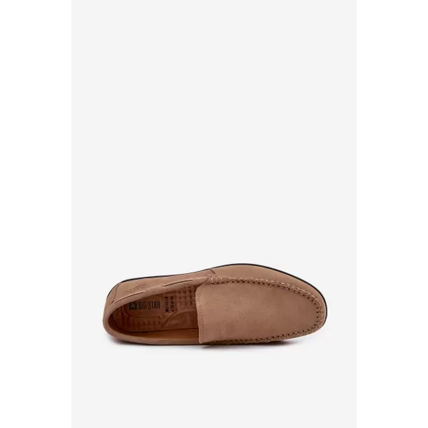  Férfi mokaszinok BIG STAR SHOES TT174201 BÉZS 