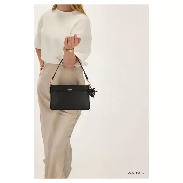  Kézitáska CHARM LONDON Cambridge W01060 Black FEKETE 