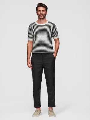 Férfi chino nadrág OMBRE P1525 FEKETE