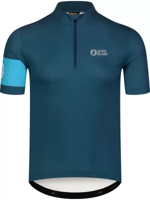 Férfi kerékpáros mez NORDBLANC CAMEL NBSMF8079 KÉK