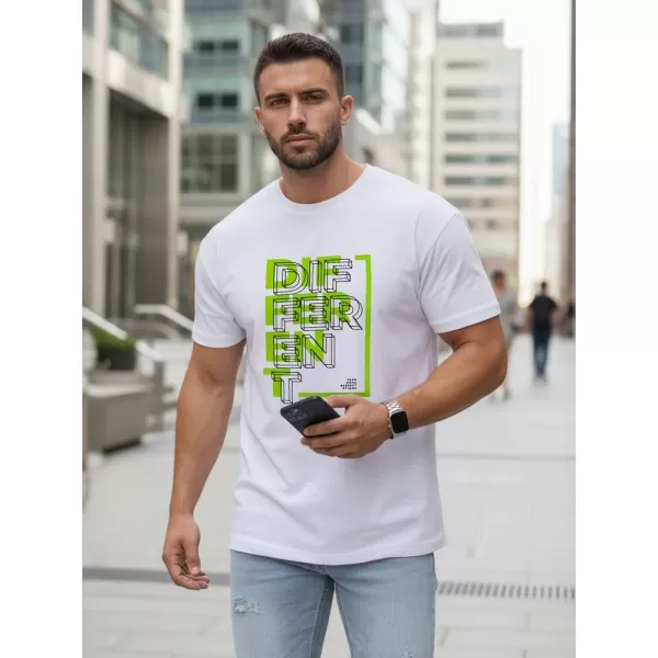  Férfi póló DSTREET NX5008R FEHÉR 